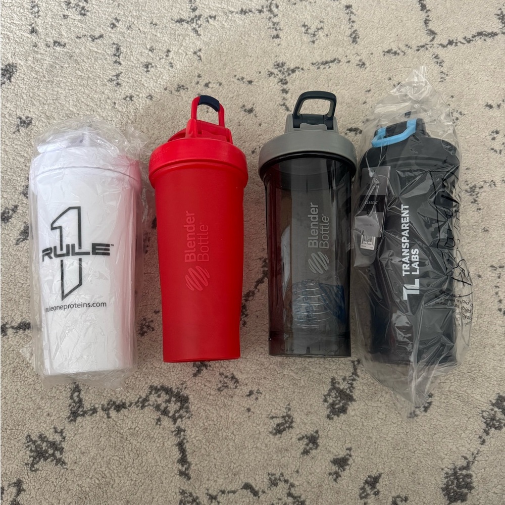 BlenderBottle & Shaker Cup Tumbler Bundle Lot